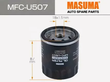 Фильтр масляный Masuma MFCU507