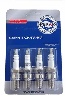 Свечи «Pekar» для а/м ВАЗ 2110 (8 клап.) (з.1,0 мм) А-17 ДВРМ (4 шт.)