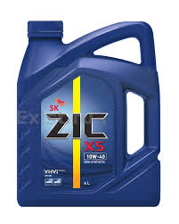 Масло ZIC X5 10W40 4л п/с