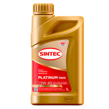 Масло Sintec Платинум 7000 5W40 A3/B4, SN/CF 1л QR
