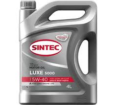 Масло Sintec Люкс 5000 5W40 4л SL/CF QR