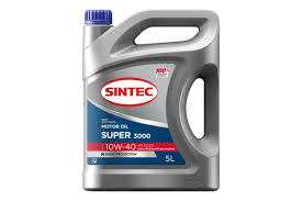 Масло Sintec Супер 3000 10W40 5л SG/CD QR п/синт