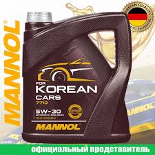Масло Mannol O.E.M.for Korean 5W30 4л QR SN/SM/SL синт. металл