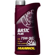 Масло Mannol Basic Plus 75W90 1 л синт. GL-4+ QR