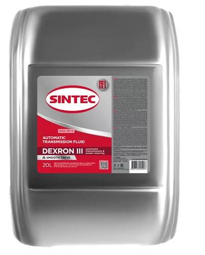Масло Sintec ATF IIID Dexron 20л QR