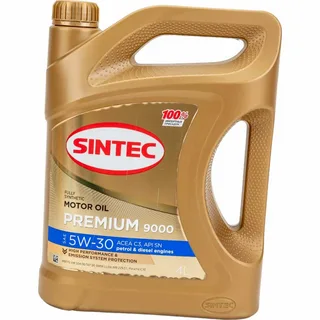 Масло Sintec Премиум 9000 5W30 4л C3 синт QR