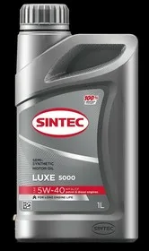 Масло Sintec Люкс 5000 5W40 1л SL/CF QR