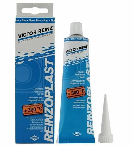 Герметик силиконовый Victor Reinz высокотемпер -50/+300C 80мл синий