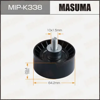 Ролик натяжной ремня ГРМ Masuma MIPK338