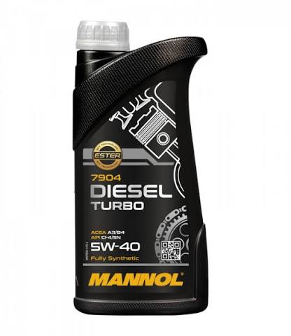 Масло Mannol Diesel Turbo 5W40 1л SN/CL-4 QR