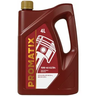 Масло PROMATIX 10W-40 A3/B4 4л. QR (полусинт.