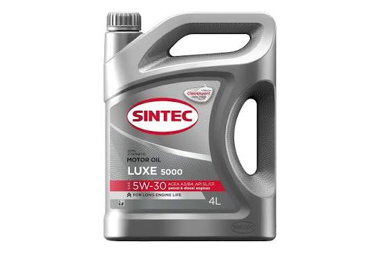 Масло Sintec Люкс 5000 5W30 4л SL/CF QR