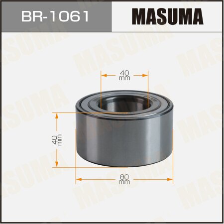 Подшипник ступицы передний Masuma BR1061