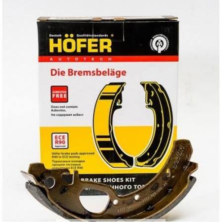 Колодки тормозные задние ВАЗ 1118/2170 барабанные под АБС HOFER
