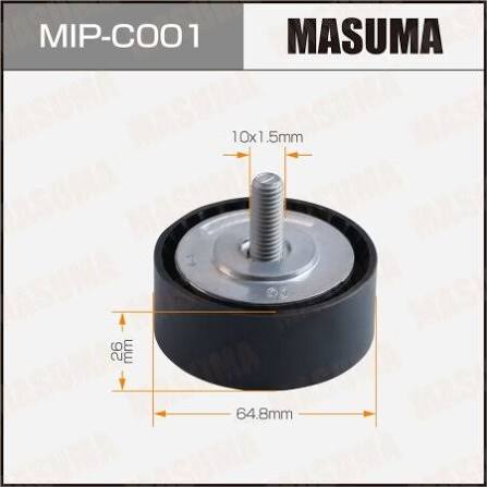 Ролик обводной ремня ГРМ Masuma MIP-C001